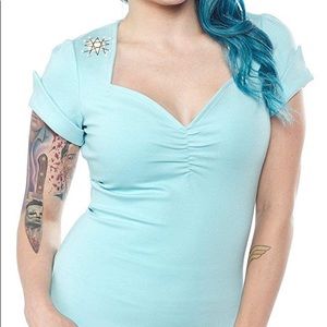 Sourpuss Sputnik Honey Top Blue